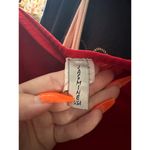 Jasmine Vintage Y2K Midi Knee Length Wrap Skirt Red Size 2X Photo 2