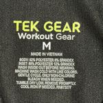 Tek Gear  workout gear women's size medium black pullover long sleeve 1/4 zip top Photo 5
