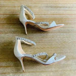 Anthropologie  BHLDN Badgley Mischka Yasmine Ankle Strap Sandals Size 7 NWOT $245 Photo 6