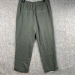 Vince  Womens Size Large Tapered Pull On Business Casual‎ Pants Olive Green NWT Photo 6
