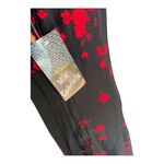 Mlle Gabrielle  Black Dress with Red Floral Design Size 14 Photo 6