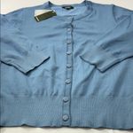 Premise  Sky Blue Knit Top Photo 7