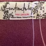 Free People  Intimately long sleeve mauve plunge neck turnt body suit Photo 4