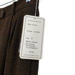 Carlisle Vintage Havana Wool Tweed 3 Piece Blazer Skirt and Pants Suit Set New Photo 7