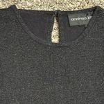 Andrea Jovine  Black Glitter Knit Top Photo 1