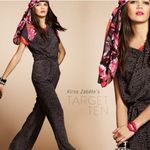Kirna Zabete‎ Target Medium Jumpsuit Romper Gray Lipstick Sleeveless 811 Photo 11
