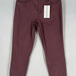 Calvin Klein  Rose Rock Ankle Skinny Jean‎ Stretch Mauve Purple NWT Size 12 Photo 0