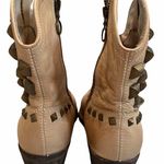 ZIGIny “Shes Tuff Cookie” Studded Ankle Boots Size 8 Photo 6