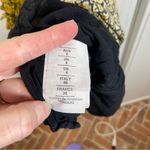 Nicholas ADELE Black and Gold Floral Cotton Tiered Ruffle Sundress Size 4 Maxi‎ Photo 5