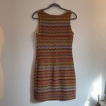 Y2k rainbow knit mini dress Green Photo 5