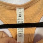 Lululemon Peach Orange Ebb to Street crop tank top Photo 1