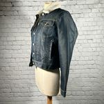 Old Navy Sherpa Lined Jean Denim Trucker Jacket Y2K Vintage Warm Women Sz M NWOT Photo 15
