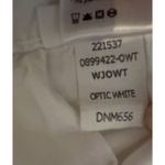 Paige  Skyline Ankle Peg Jeans Womens Size 26 US Size 2 Optic White Stretch‎ EUC Photo 4