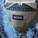 Baccini  Bleach Dip Dyed Denim Jacket Photo 2