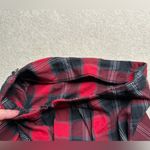 Wild Fable Red and Black Plaid Skirt Photo 4