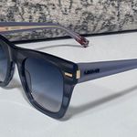 Missoni NEW Ombre Striped Sunglasses in Gray Horn Photo 2