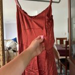 Aritzia Midi Satin Dress Small Photo 2