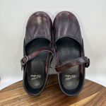 Dansko Marcelle Mary Jane Clogs Shoes Maroon Comfort Retro Women's 37 US 6.5-7 Photo 7