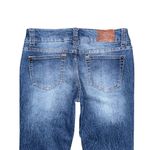 Paris Blues Y2K Bootcut Distressed Jeans Women’s Size 7 (29x29.5) Blue Low Rise Photo 3