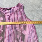 Papa Vancouver Boho Handkerchief Hem Dress Purple Crinkle Rayon Free Size India‎ Size M Photo 7