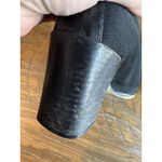 Donald Pliner Donald J Pliner Corin Women Black Silver Heel Square‎ Toe Pump Nylon Size 8.5 Photo 4