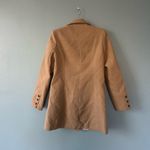 SheIn Tan Trench Coat Double-Breasted Mid-Length Photo 2