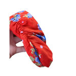 ZARA Red Floral Wrap Dress Photo 2