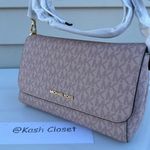 Michael Kors  Ballet Gold Crossbody Convertible Clutch Bag Photo 2