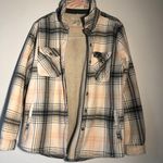 Soho Plaid Button Up Jacket Photo 5