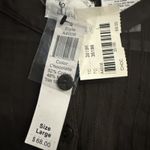 LINQ California Chocolate Brown Henley Women’s Size L Large MSRP $68 NWT Photo 2