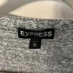 EXPRESS  multi grey cardigan in size Medium with 2 front pockets Photo 2