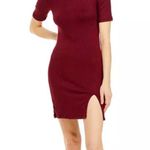 AQUA Ribbed BodyCon Dress Photo 1