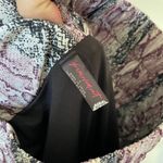 Free People Movement Snake Print Smocked Waist Shorts Purple Lavender Size Large Photo 6