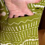 Gudrun Sjöden Elsie Knitted Coat Olive Green White Size Small Oversized Photo 9