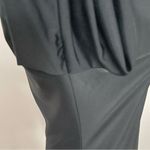 Old Navy Rashguard Swim Top Long Sleeve Lace Up Chest Long Tankini 50 UPF Black Photo 5