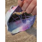 Women's seamless sports bra tie dye, stretchy. Pink Size M Photo 6