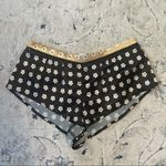 Urban Outfitters  Out From Under Black Silky Floral Lounge Shorts Size XS Photo 1