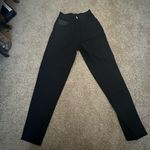 Cache Vintage straight leg black jeans Photo 0