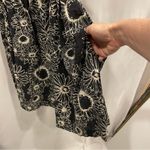 Urban Outfitters Cute UO boho whimsigoth festival sunflowers smocked neck mini dress pockets 🌻🌻 Photo 6