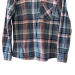Patagonia Heywood Flannel Button Front Shirt Plaid Women's Organic Cotton Sz 4 # Photo 2
