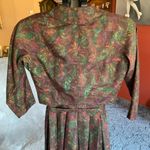 Vintage L’Aiglon day/tea dress circa 1950s w/matching jacket, belt Petite XS/S. Red Size undefined Photo 4