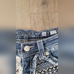 Miss Me  Blue Jean Shorts Size 26 Photo 3