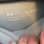 Under Armour Women’s Black Gray High Neck Mesh Pockets Sweatshirt Size XS Photo 6