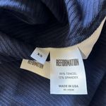 Reformation Navy Skirt Photo 3