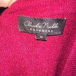 Claudia Nichole cashmere red cozy luxe M cardigan Red Size M Photo 3
