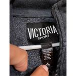 Victoria's Secret Victoria’s Secret Sport Gray Quarter Zip Pullover  Women’s Size Medium Photo 2