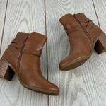 Style & Co Women's Catrionaa Tassel Wrap Detailed Booties 6M Auburn $80 Tan Size 6 Photo 3