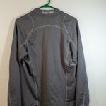 Nike  Pro Hyperwarm Fitted 1/4 Zip Longsleeve Top Womens Sz Large Gray Photo 2