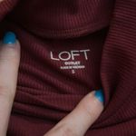 Loft  Rich Burgundy Sleeveless Top Photo 1