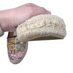 Gucci Supreme Monogram Bengal Tiger Espadrilles Flats Beige Pink Flowers EU 37.5 Photo 12